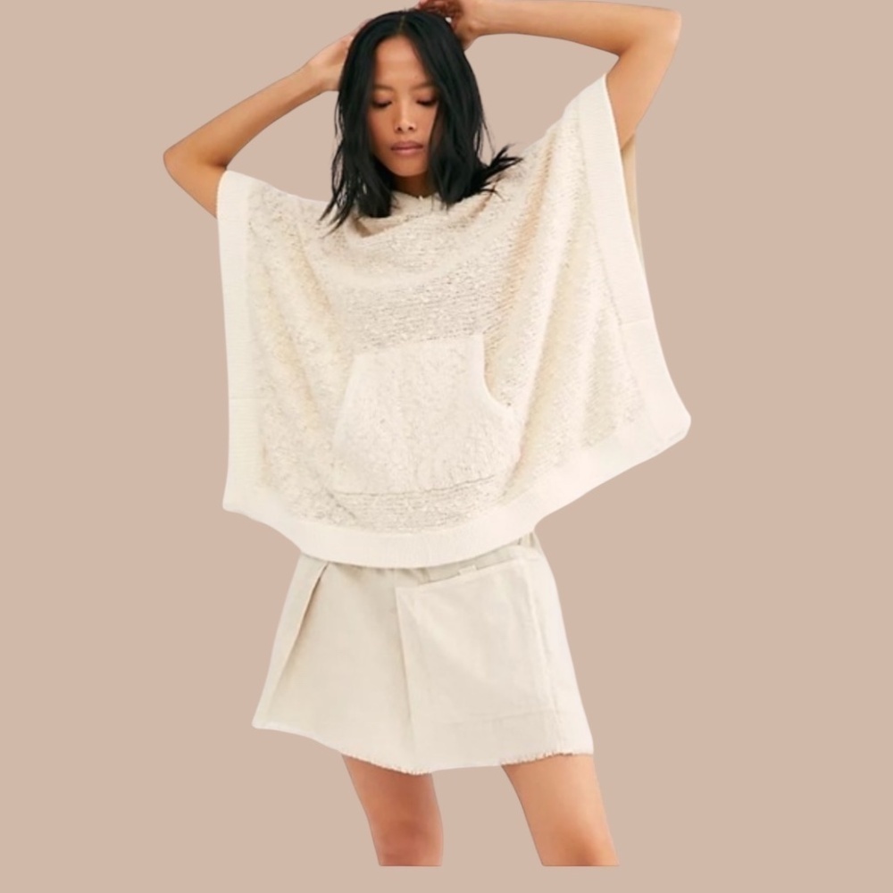 Free People Mariposa Mini Skirt Size XS 100% Cotton Style 55487383
